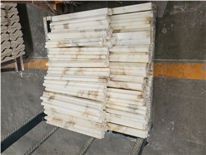 Natural Calacatta Gold Marble Skirting Board Line