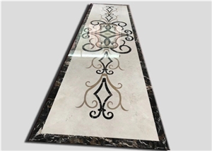 Natural Marble Waterjet Medallion For Church