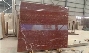 Rosso Levanto Marble Polished Slab Tiles Red Marble