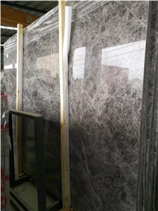 Turkey Hermes Grey Marble Slab Wall Tile