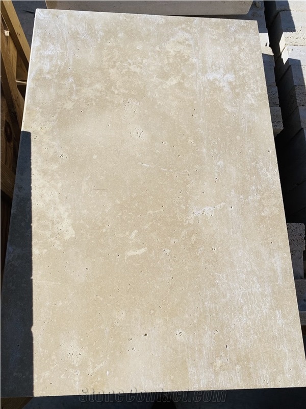 Ivory Travertine 5Cm Pool Coping