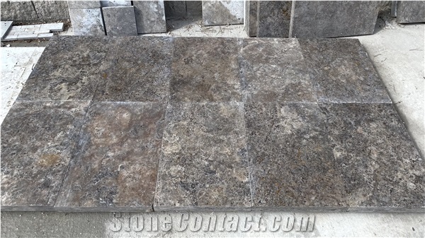 Silver Travertine 3Cm Pavers