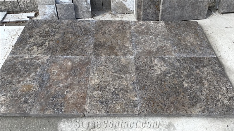Silver Travertine 5Cm Pool Coping
