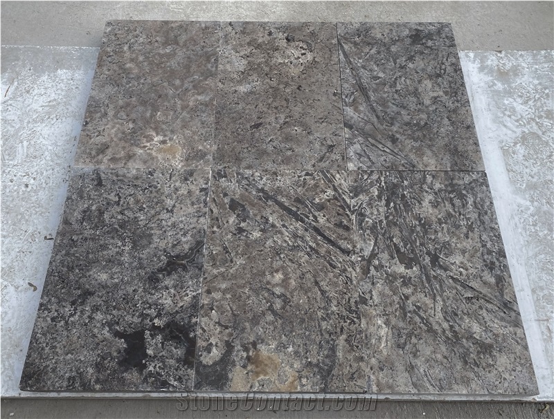 Silver Travertine 5Cm Pool Coping