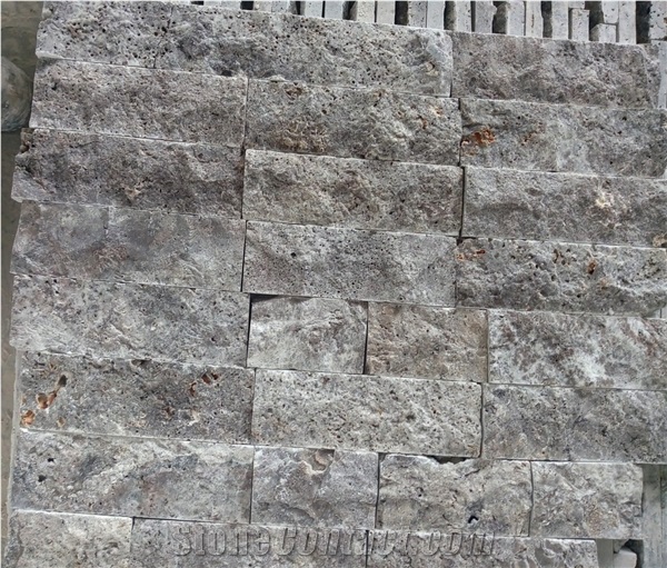 Splitface Silver Travertine
