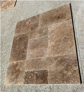 Walnut Travertine 3Cm Pavers