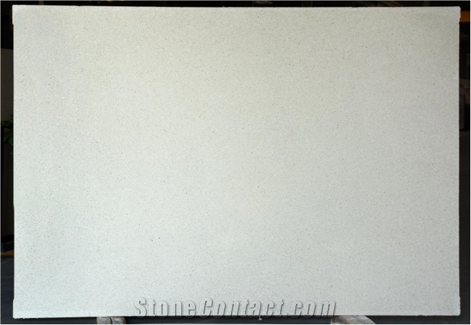 White Color Terrazzo Slab