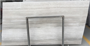 China Wooden White Serpeggiante Marble Slabs & Tiles,