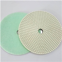 5 Inch 6 Inch Concrete Floor Wet And Dry Abrasive Tools Diamond Polishing Pad Concrete Resin Polishing Tools
