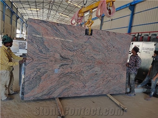 Multi Color Red Granite