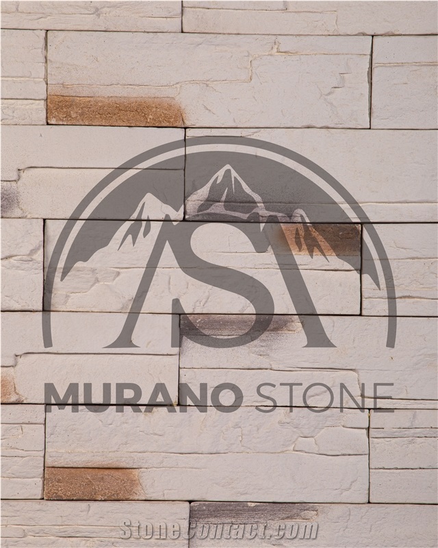 Colorado White Flat Stone Veneer