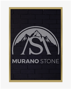 Cultured Bricks Black Flat Stone Veneer