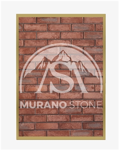 Cultured Bricks Red Flat Stone Veneer Cultured Bricks Red Flat Stone Veneer