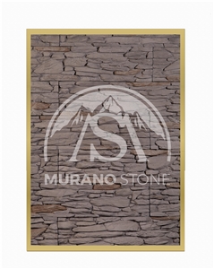 Topaz Gray Flat Stone Veneer