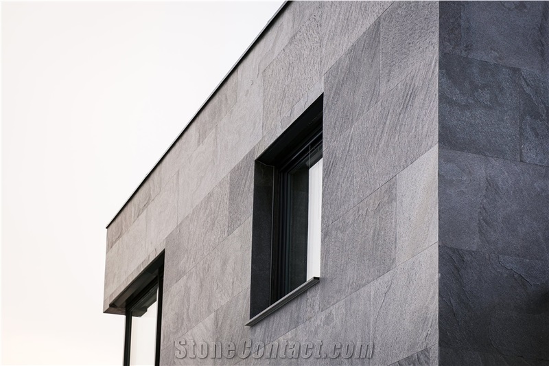 Jet Black Granite Tiles, Slabs