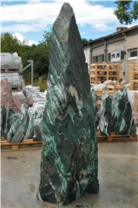Lappland Arctic Green Marble Garden Monolith