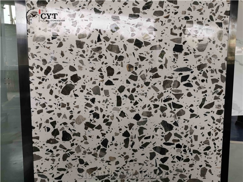 Flexible Terrazzo Glass Floor Tile
