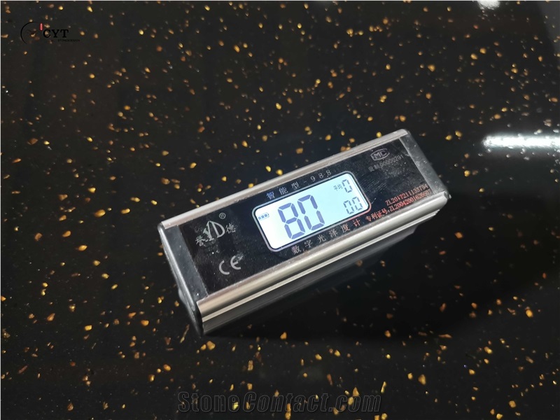 Gold Black Types Compound Marble Stone Slabs