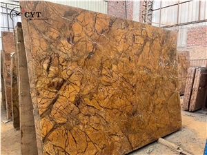 RAINFOREST BROWN Marble Pattern Slab For Wall And Floor