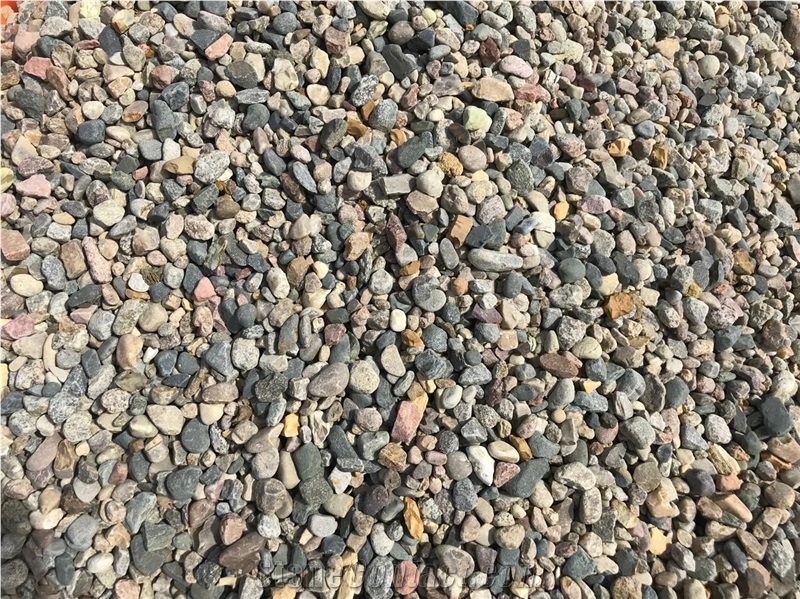 Washed 1.5" To 3" River Rock, Pebble Stone