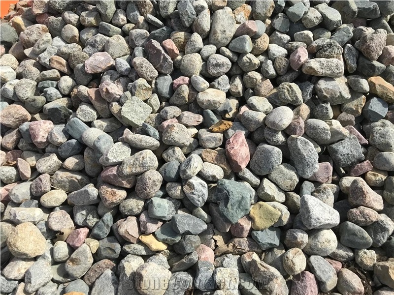 Washed 1.5" To 3" River Rock, Pebble Stone