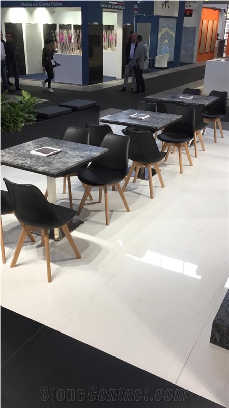 Assos White Marble Floor Tiles, Slabs