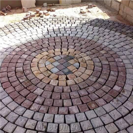 Sandstone Landscaping Stones, Pavers, Cobblestone