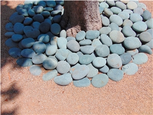 Black Mexican Beach Pebbles 5"- 8"