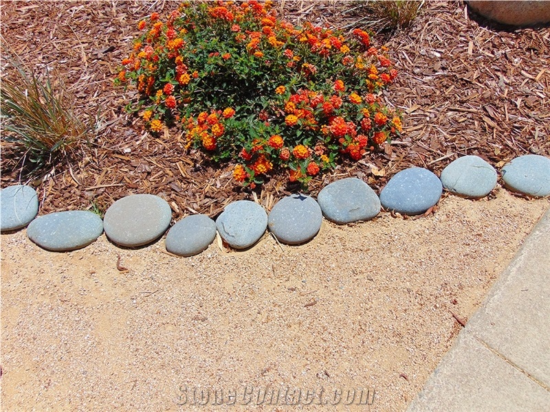 Black Mexican Beach Pebbles 5"- 8"