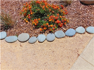 Black Mexican Beach Pebbles 5"- 8"