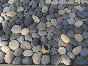 Mixed Colors Mexican Beach Pebbles 3"- 5"