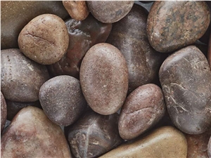 Red Polished Pebbles 1/2"- 1"