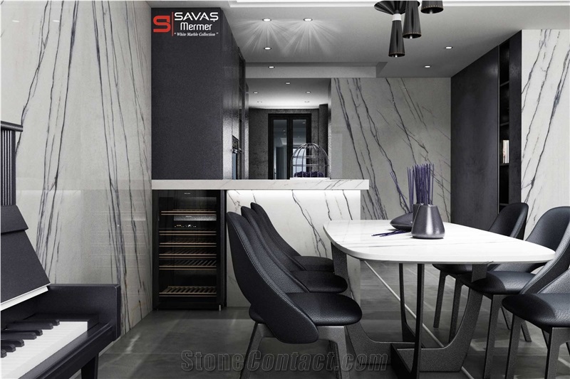 Milas New York Marble Slabs, Tiles