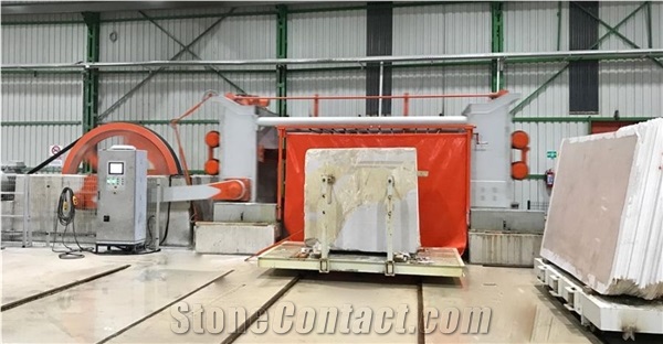 KT 50 Blades Gang Saw Machine For Block Cutting