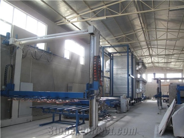 Multi-Storey Resin Line Machine - Infrared Slab Drying-Filling Line