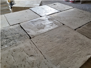 ANTIQUE STONE FLOOR STYLE OF Pierre De Bourgogne