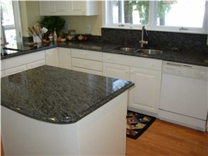 Olive Green Granite Kitchen Countertop