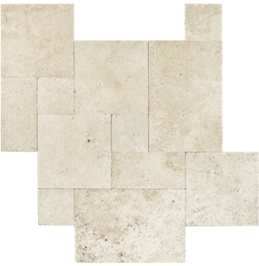 Classic Light Travetine Pattern