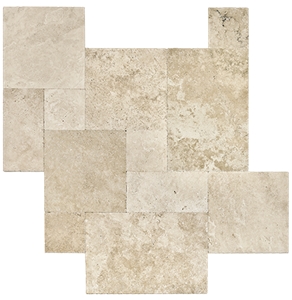 Classic Mix Travertine Versailles Pattern