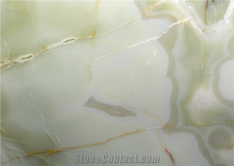 Light Green Onyx Slabs