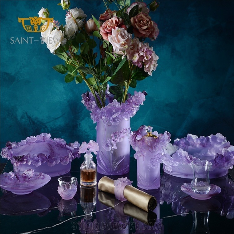 New Nordic Style Orchid Wedding Party Decor Centerpieces Artificial Stone Vases