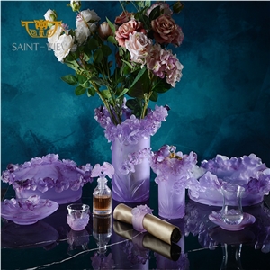 New Nordic Style Orchid Wedding Party Decor Centerpieces Artificial Stone Vases