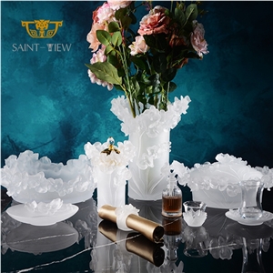 New Nordic Style Orchid Wedding Party Decor Centerpieces Artificial Stone Vases