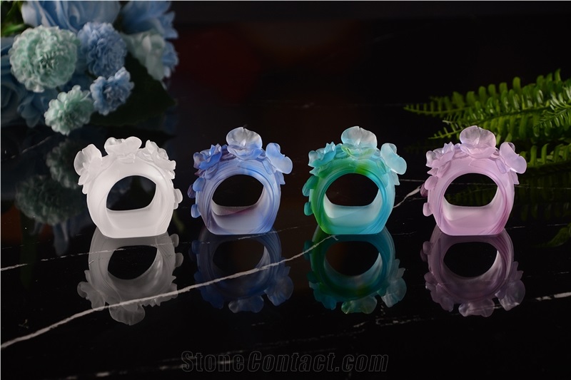 New Nordic Style Orchid Wedding Party Decor Centerpieces Artificial Stone Vases