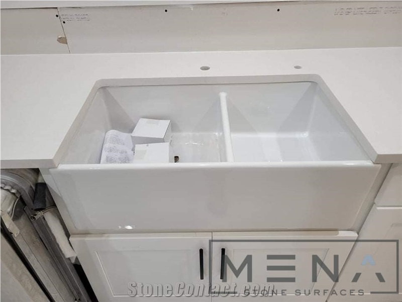 Metroquartz - Iceberg Quartz Kitchen Countertops