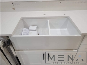 Metroquartz - Iceberg Quartz Kitchen Countertops
