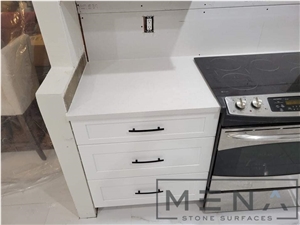 Metroquartz - Iceberg Quartz Kitchen Countertops