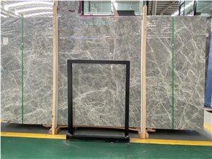 Chinese Hermes Ash Light Grey Marble For Flooring Tiles