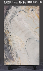 Meteor Garden Quartzite Slabs, Macaubas Fantasy Quartzite Slabs