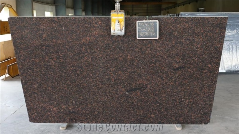 Tan Brown Granite Slab
